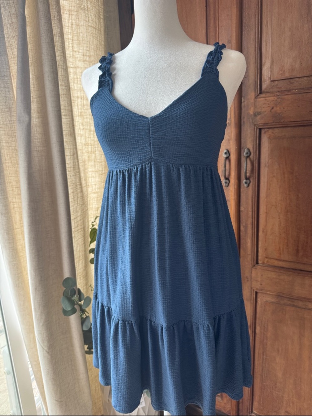 Arizona Jean Company Navy Blue Mini Sundress